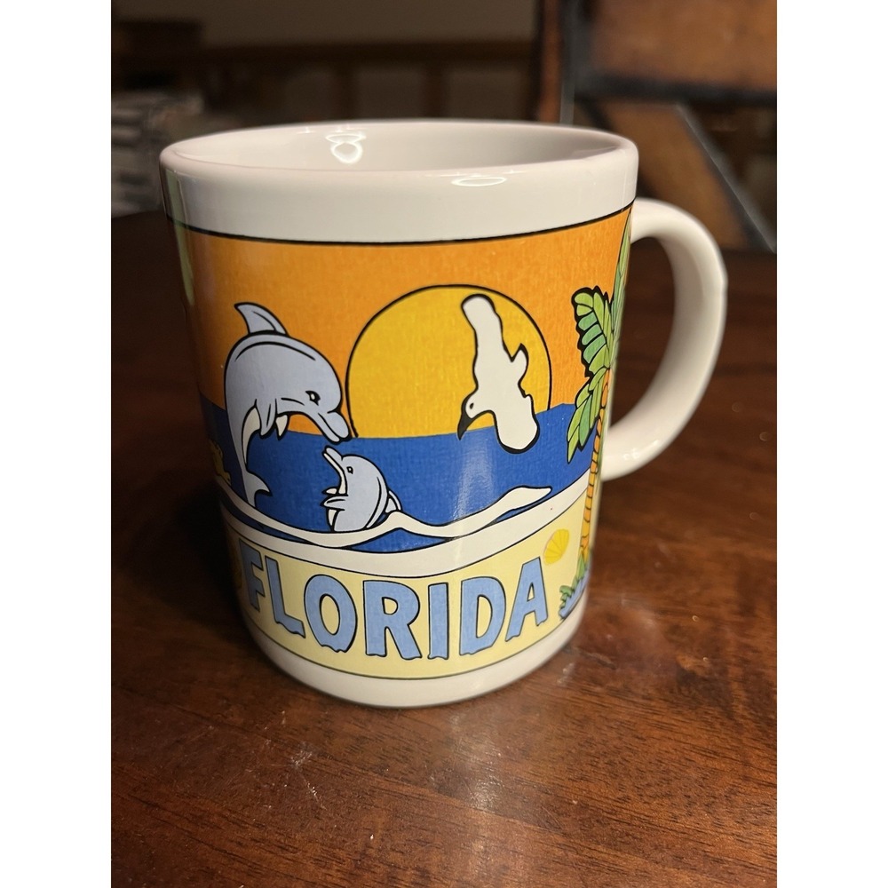 Florida Souvenir Mug Vintage